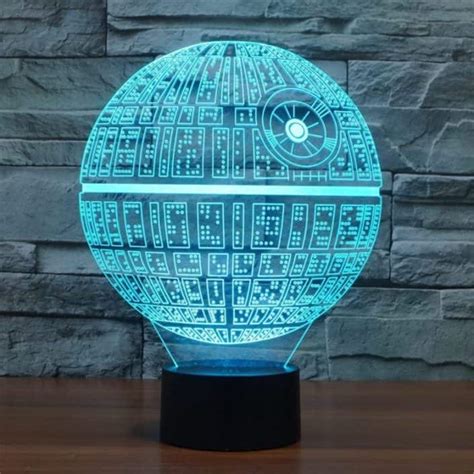 Death Star 3D Illusion LED Lamp – Suckstobebroke