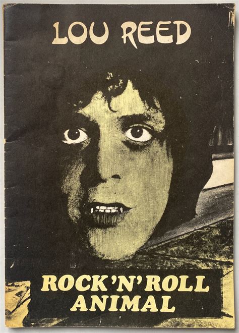 Lou Reed Rock 'n' Roll Animal