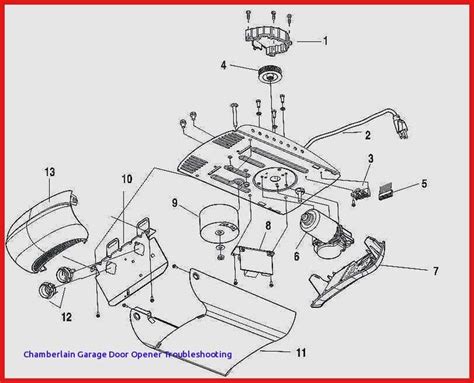 11 Sample Chamberlain Garage Door Opener Parts Diagram For Small Room | Modern Garage Doors