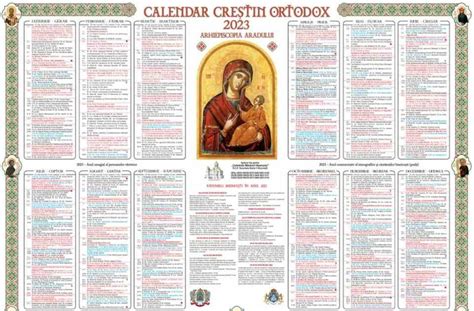 Dumnezeu există - Mărturii.: CALENDAR CRESTIN ORTODOX ,PENTRU TOT ANUL 2023 ! SARBATORI SI POSTURI