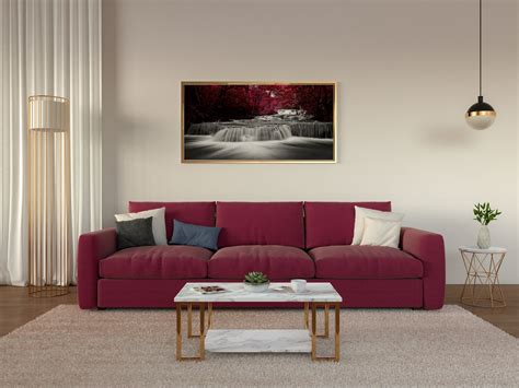 Burgundy Sofa What Color Wall? (10 Options) - roomdsign.com