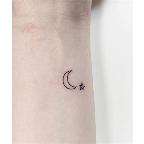 Top more than 86 crescent moon with stars tattoo latest - in.cdgdbentre