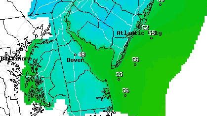 Delaware weekend weather forecast calls for lows in the 40s