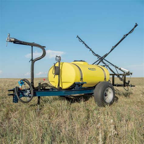 300 GALLON ECONOMY TRAILER SPRAYER-BLACK, BASE UNIT