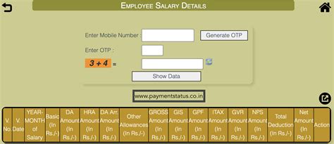 Koshvani Payslip – koshvani.up.nic.in Salary Slip, Pension payment