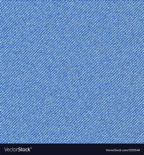 Seamless texture of blue denim diagonal hem Vector Image