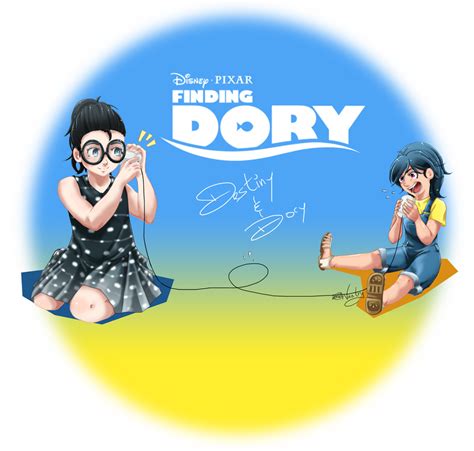 Finding Dory - Destiny and Dory by Vaatry on DeviantArt