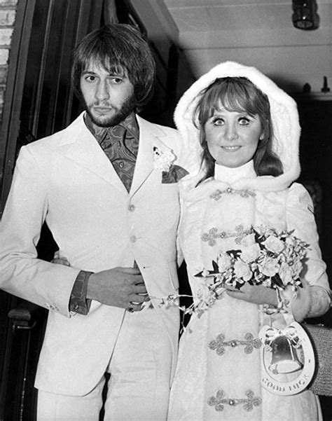 Pictures of Lulu and Maurice Gibb of the Bee Gees on Their Wedding Day ...