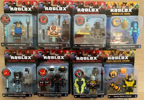 ROBLOX SERIES 10 Core Figure Tower Defense Simulator Badlands Heist 8 figurines £31.88 - PicClick UK