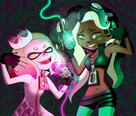 Splatoon 2 - Pearl and Marina by PinkCapPanda on DeviantArt