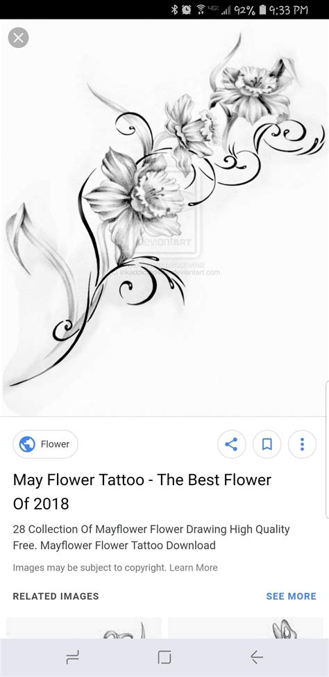 Update more than 66 mayflower flower tattoo best - in.coedo.com.vn