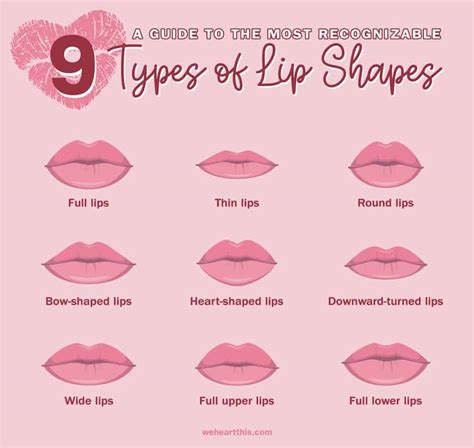 9 Different Types of Lips: How to Enhance and Take Care of Them