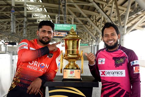 Imrul Kayes and Mushfiqur Rahim, the captains ahead of the final ...