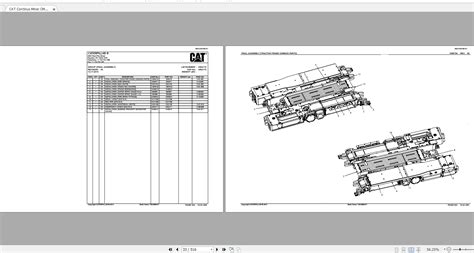 CAT Continuous Miner 5.87GB Full Models Parts Manuals PDF