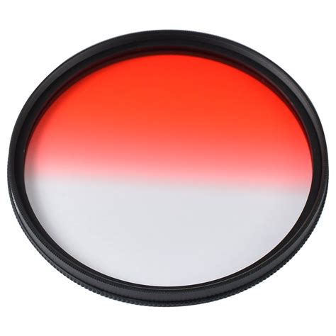 MengsPhoto | MENGS® 72mm Graduated RED Lens Filter With Aluminum Frame ...