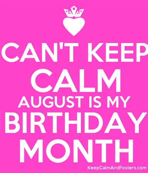 August Month Birthday Pictures Free | August birthday quotes, Birthday ...