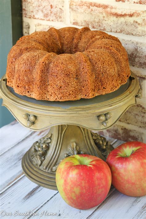 Apple Pound Cake - Our Southern Home