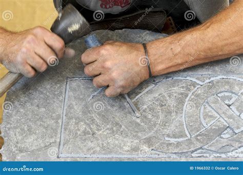 Stonemason stock photo. Image of craft, strong, chisel - 1966332