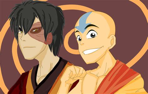 Zuko and Aang by cheeryOs on DeviantArt