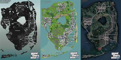 GTA 6's Leaked Map Concept Showing It 2x of GTA 5's Map