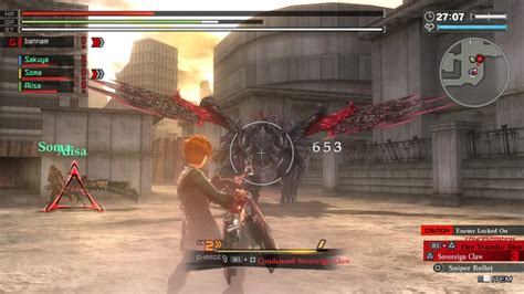 GOD EATER 2 Rage Burst Gameplay - Gamespedition.com