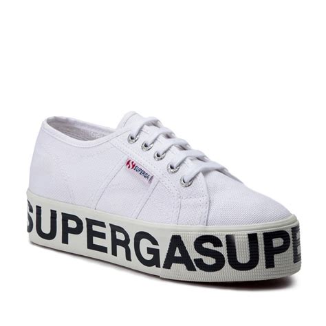 SUPERGA 2790 COTW OUTSOLE LETTERUNG White - 121 Shoes