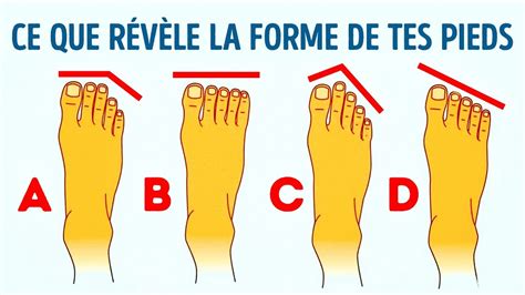 Ce Que Révèle la Forme de Tes Pieds - YouTube