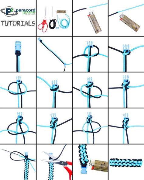 Resultado de imagen para paracord bracelet instructions | Paracord bracelet patterns, Paracord ...