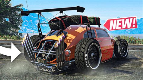 GTA 5 Online - NEW BF Weevil Custom Customization! (VW Beetle Rat Rod ...