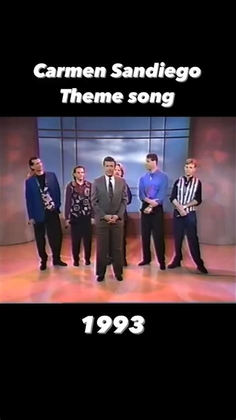 Rockapella's Carmen Sandiego Theme Song : r/nostalgia