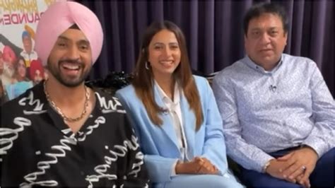 Babe Bhangra Paunde Ne: Sohail Ahmed, Diljit Dosanjh and Sargun Mehta Promote Their Upcoming ...