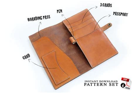 Various wallets • downloadable pdf patterns – AM leathercraft