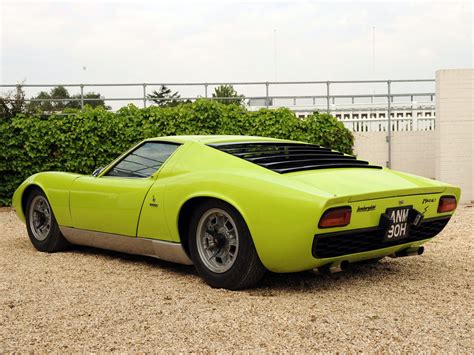 1970, Lamborghini, Miura, P400, S, Uk spec, Supercar, P400s, Classic Wallpapers HD / Desktop and ...