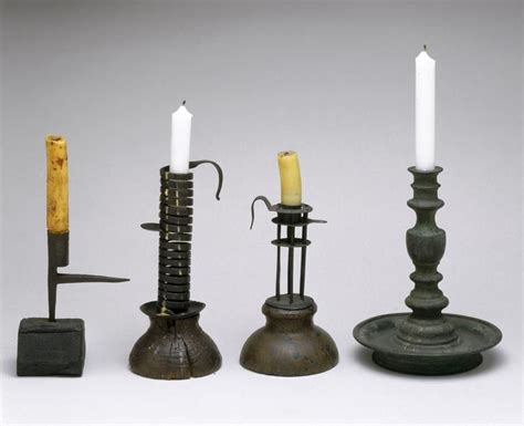 Candles and holders