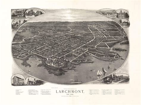 Historic Map - Larchmont, NY - 1904 | World Maps Online