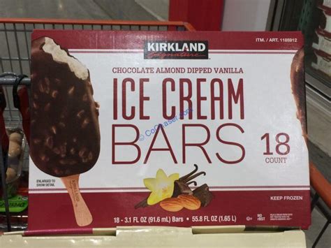 Kirkland Signature Ice Cream Bar 18 Count Box – CostcoChaser