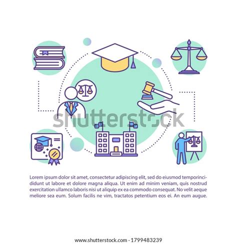 Law School Concept Icon Text Ppt Stock Vector (Royalty Free) 1799483239 ...