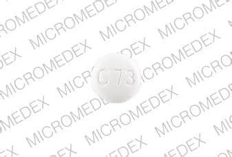 Pill Finder: C73 White Round - Medicine.com