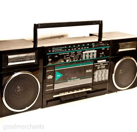 Vintage Boom Box Cassette Tape Player Recorder Radio | Аудио ...