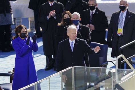 At Joe Biden’s Inauguration: A Serene Scene Amid A Militarized Zone