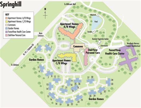 Springhill Campus Map - Asbury