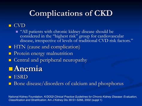 PPT - Management of Anemia in Chronic Kidney Disease PowerPoint Presentation - ID:6617273