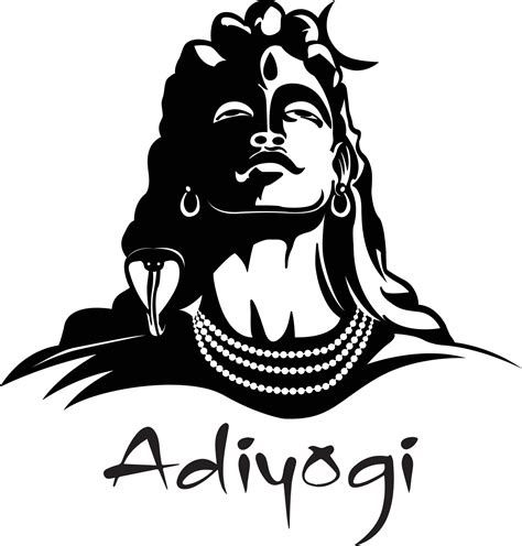 Adiyogi Mahadev vector art illustration 3220014 Vector Art at Vecteezy