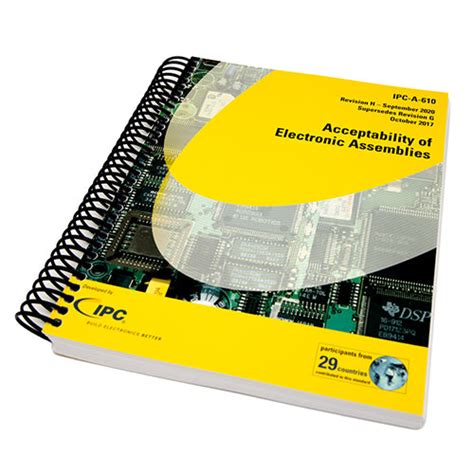 IPC-A-610H Acceptability of Electronic Assemblies - Soldertraining.com