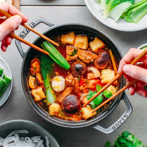 Spicy Vegan Hot Pot - Full of Plants