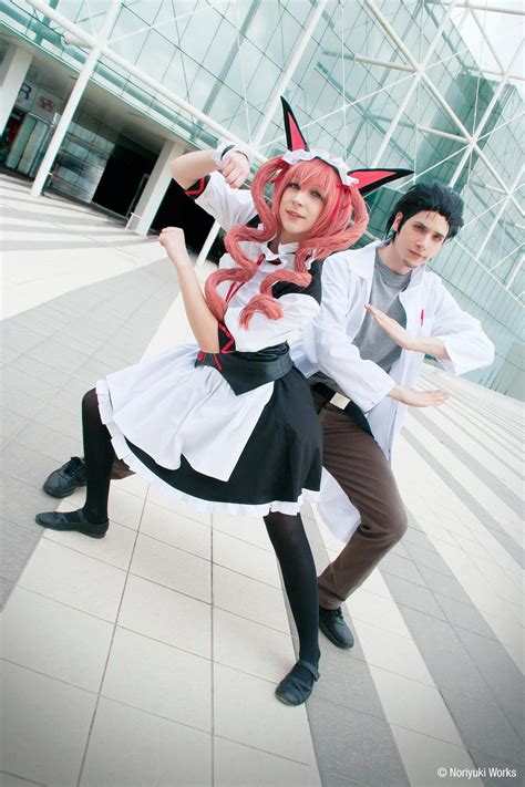 Okabe and Feyris ~ Steins Gate cosplay by Yamato-Leaphere on DeviantArt