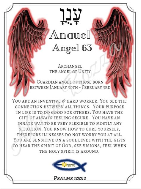 Here is your Guardian Angel of the Day! #Anauel | Names of god, Angel, Guardian angels