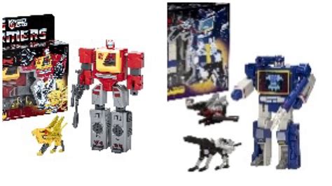 Transformers 40th Anniversary Generation 1 Retro Blaster and Soundwave - Transformers News - TFW2005