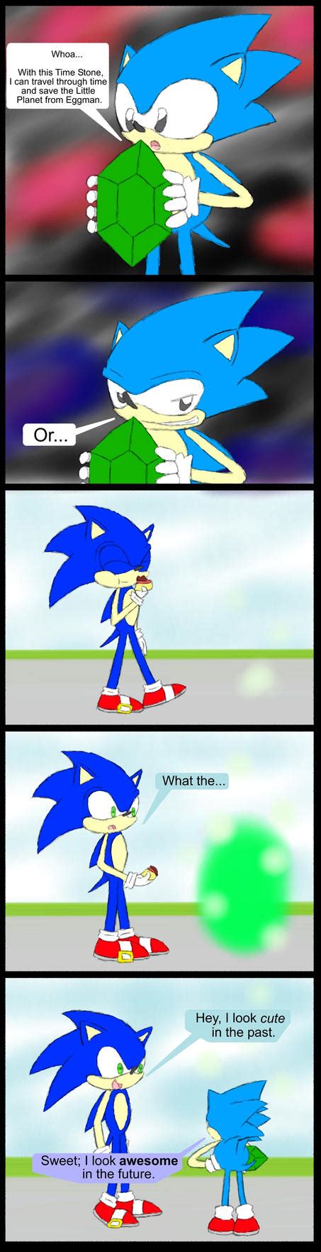 Sonic and the Time Stones by MiniDragonfly on DeviantArt