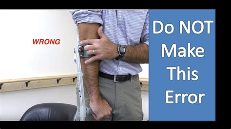 How to Use Forearm Crutches - Lofstrand Crutches Sizing, Training, and Stairs - YouTube ...